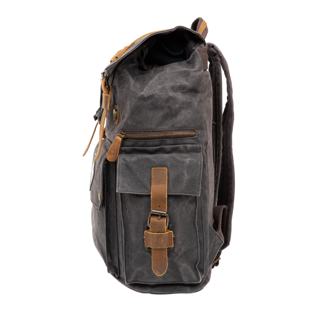 Waxed Canvas Backpack