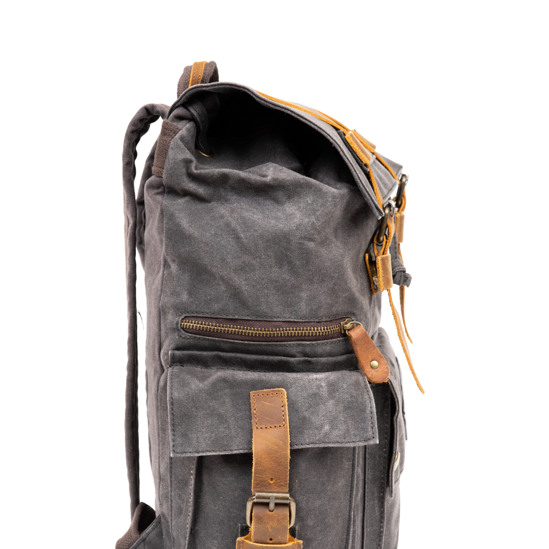 Waxed Canvas Backpack