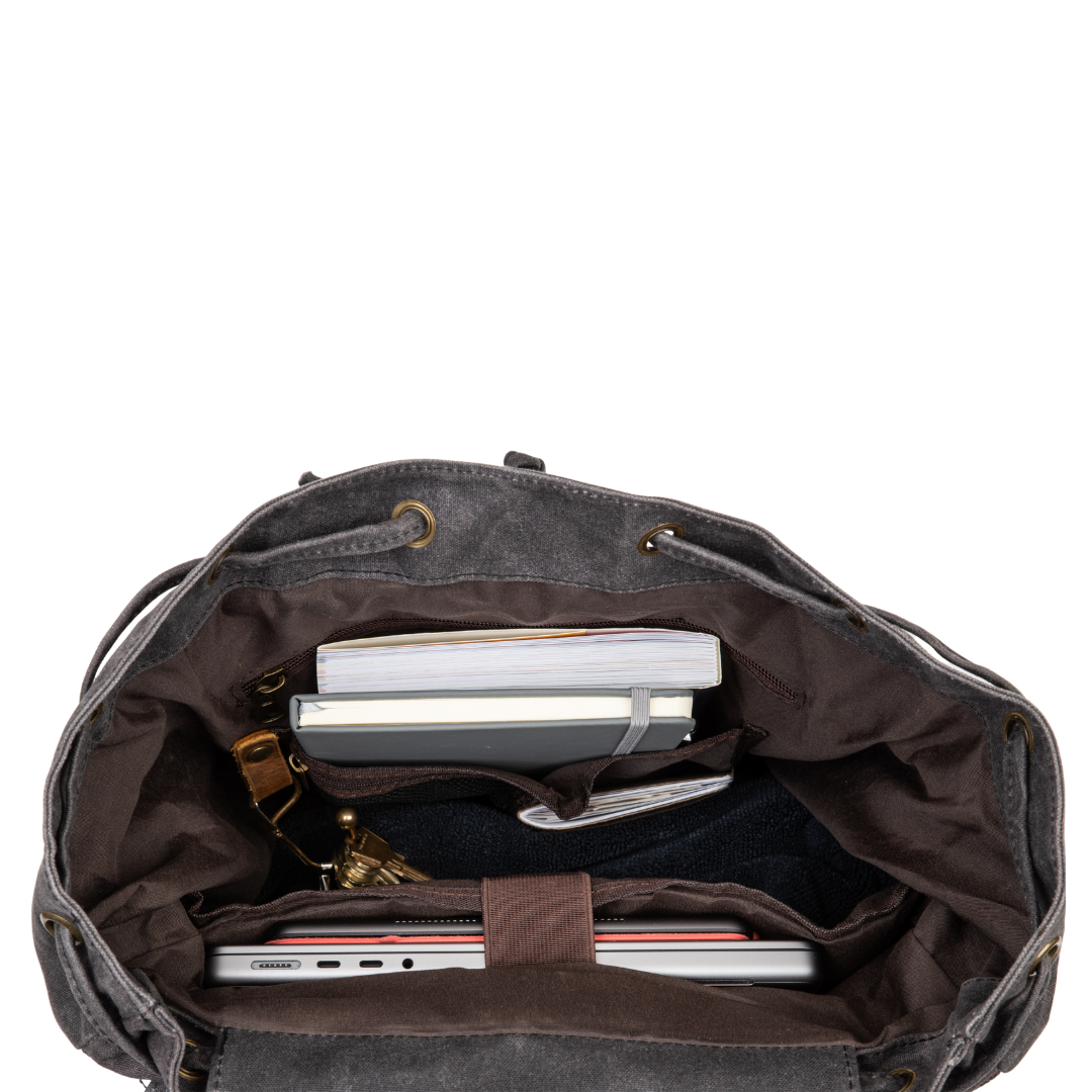 Waxed Canvas Backpack