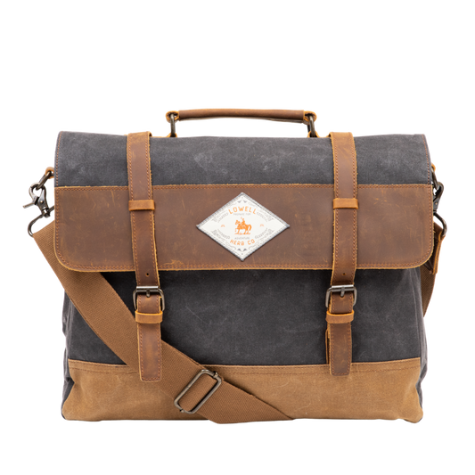 Waxed Canvas Briefcase