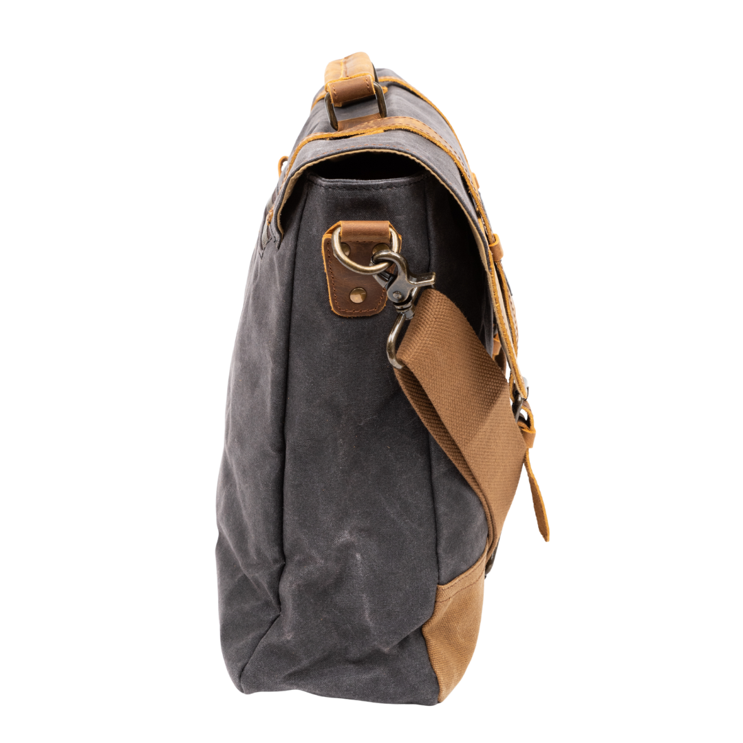Waxed Canvas Briefcase
