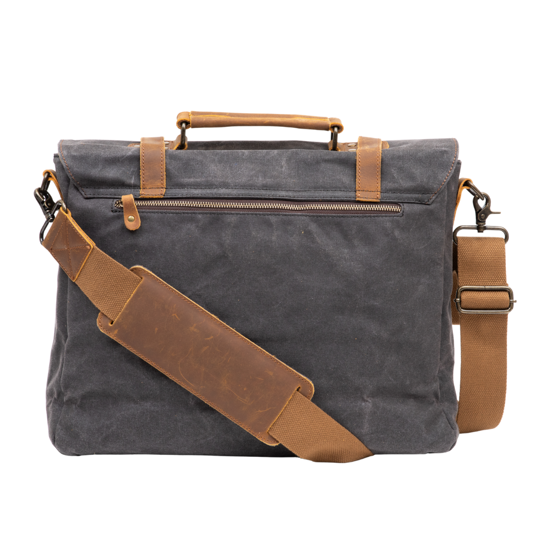 Waxed Canvas Briefcase