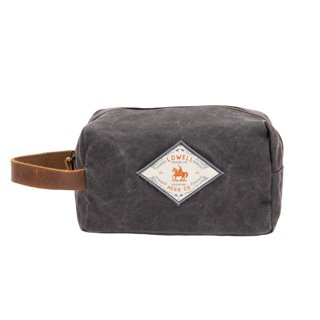 Waxed Canvas Dop Kit