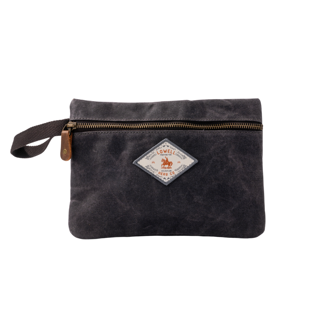 Waxed Canvas Stash Bag