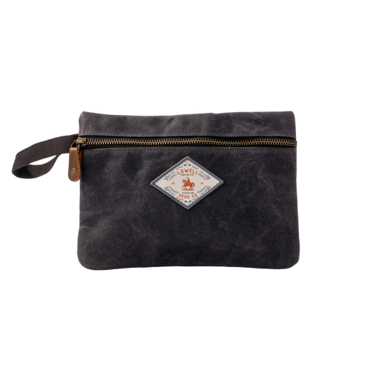 Waxed Canvas Stash Bag