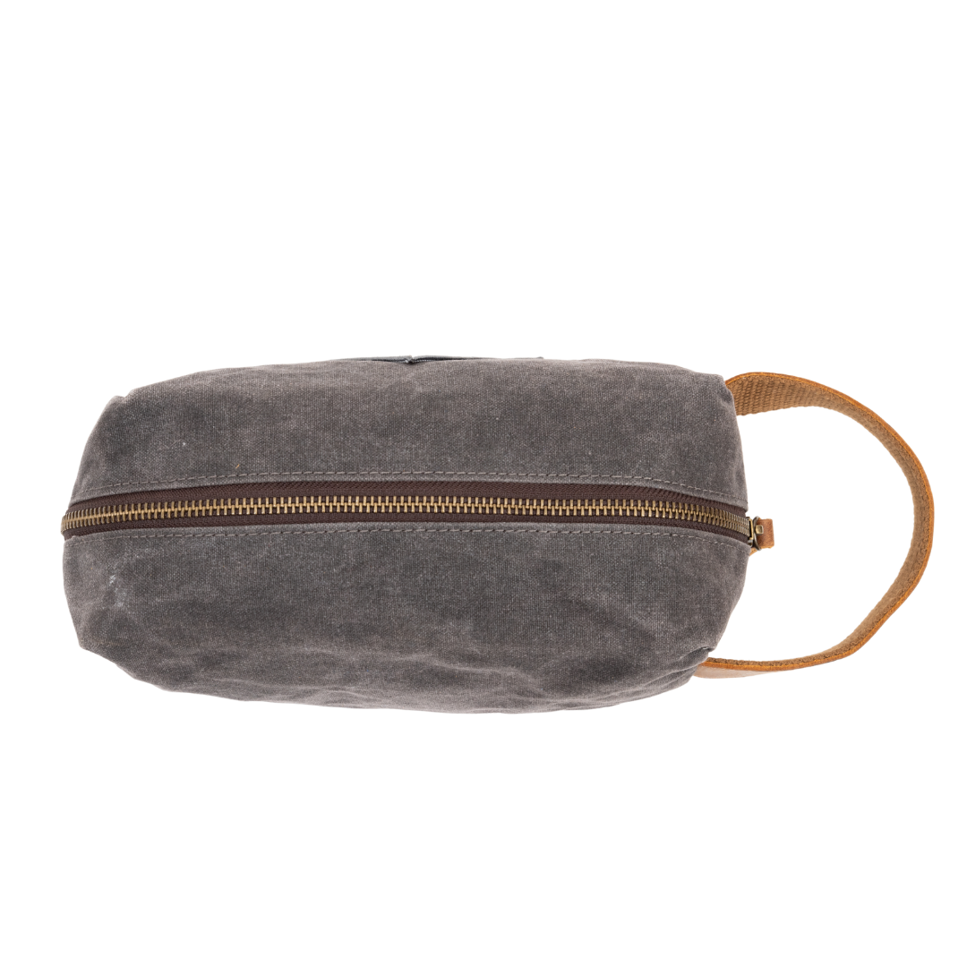 Waxed Canvas Dop Kit