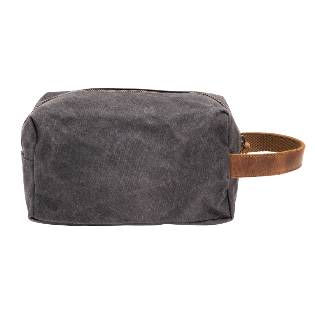 Waxed Canvas Dop Kit