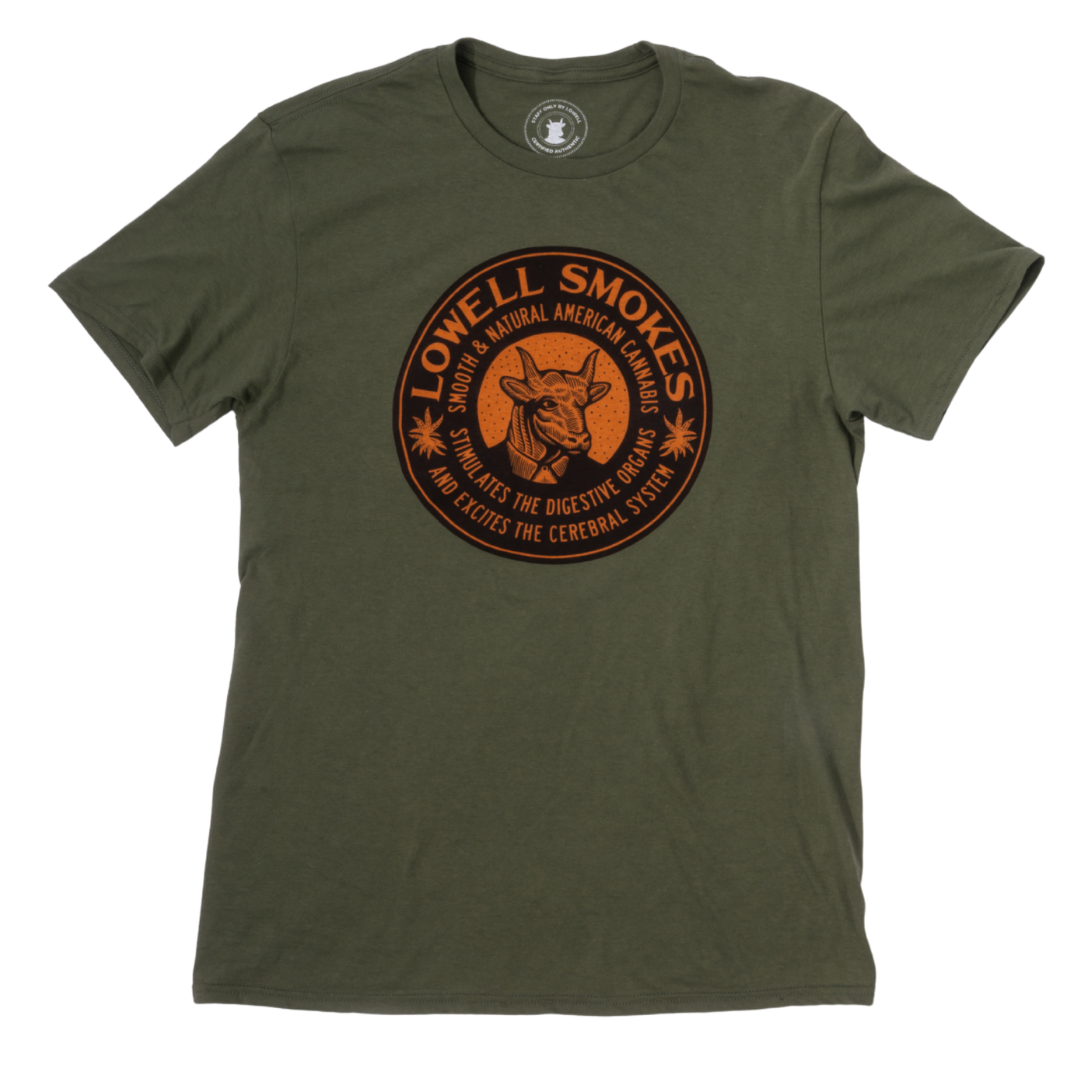 Green Bull's Head Tee