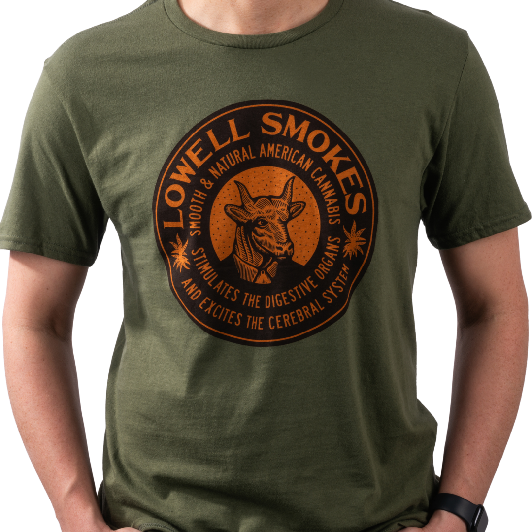 Green Bull's Head Tee